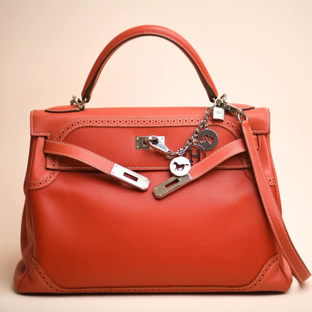 Hermès Breloque Olga Silver Bag Charm Amulette In Excellent Condition In Banbury, GB