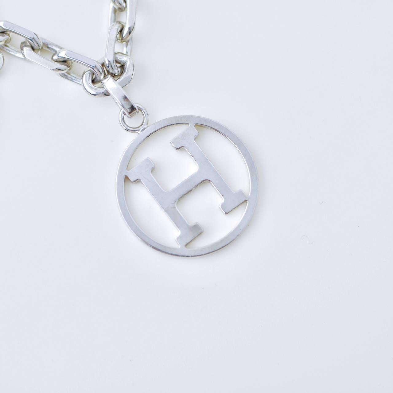 Hermès Breloque Olga Silver Bag Charm Amulette 2