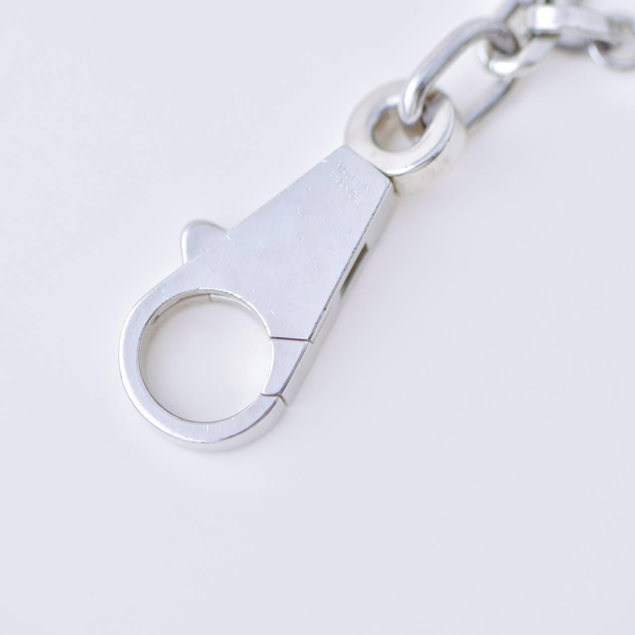 Women's or Men's Hermès Breloque Olga Silver Bag Charm