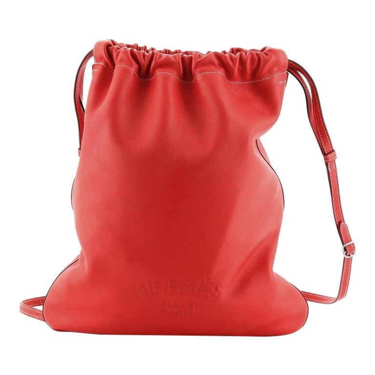 Hermes Bridado Backpack Cheri Calfskin at 1stDibs