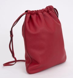 Hermès Bridado Red Backpack
