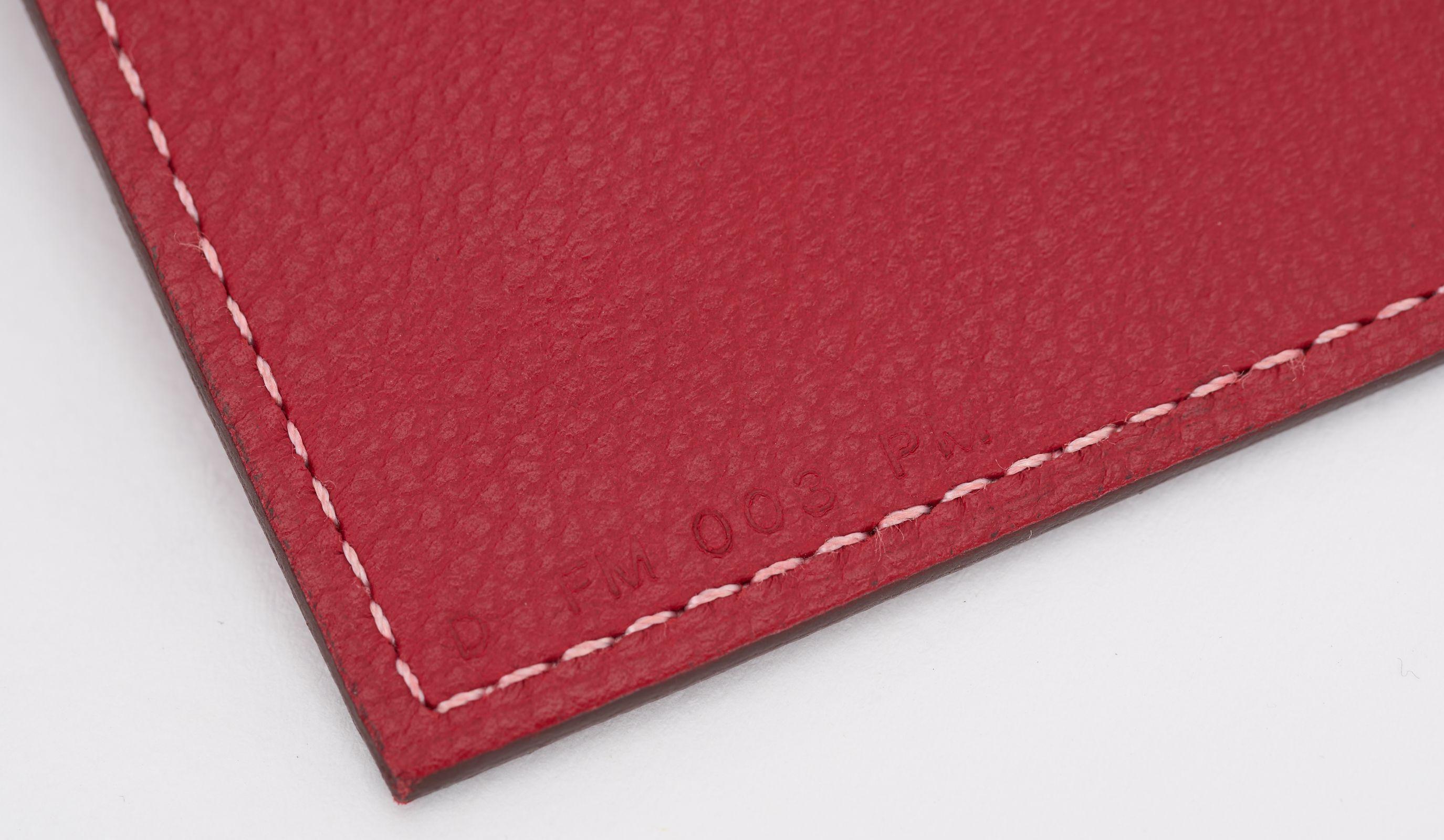 Hermès Bridado Red Backpack For Sale 2
