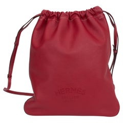 Hermès Bridado Red Backpack