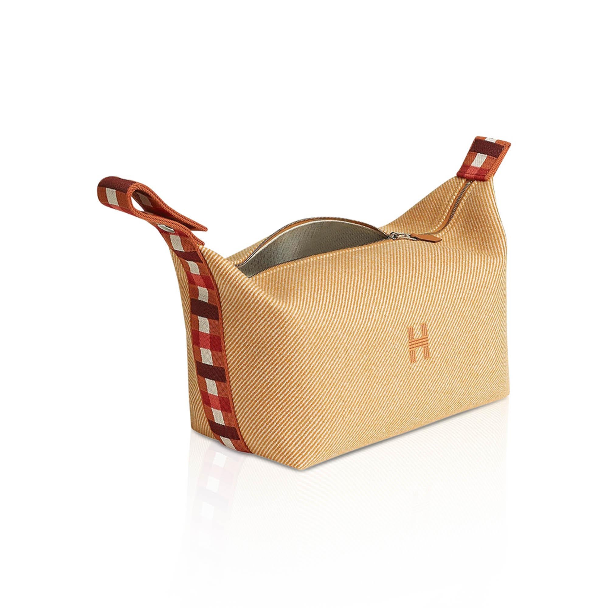 Hermes Bride-a-Brac au Carre Case Fauve Grand Modèle en vente 5