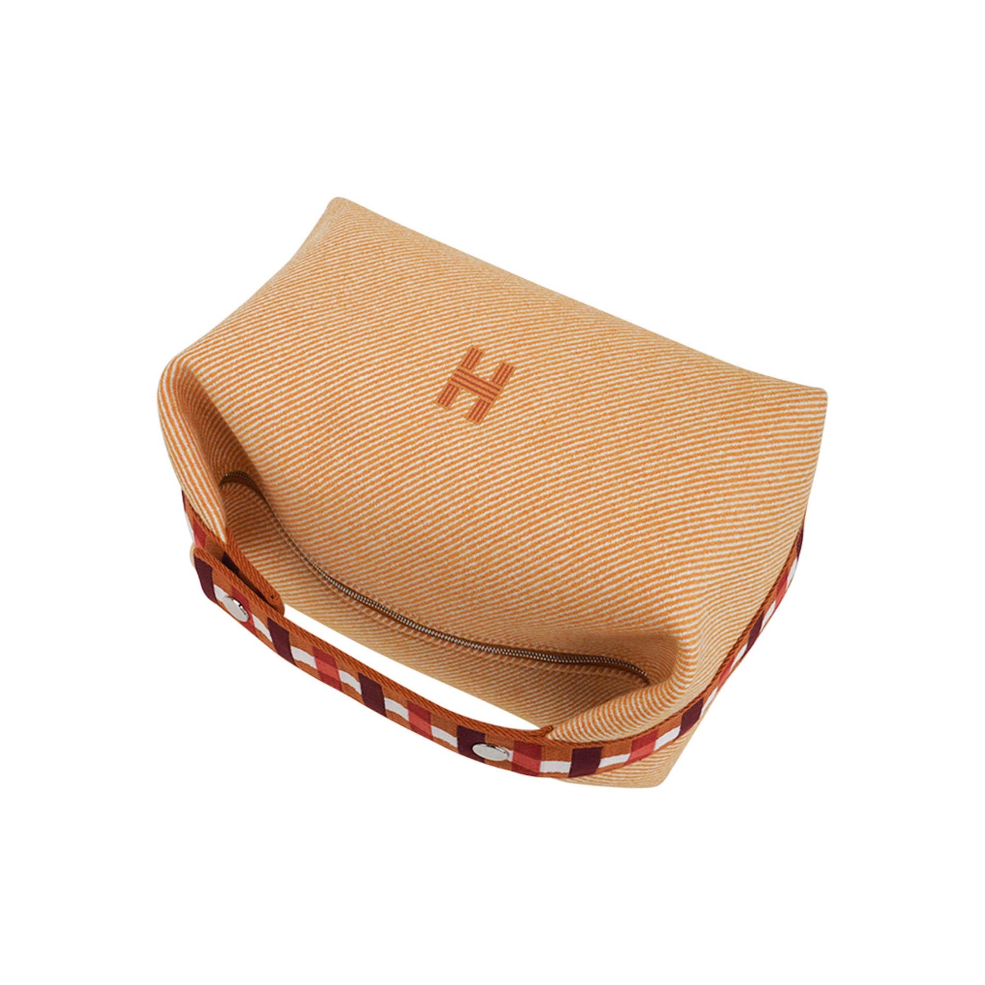 Hermes Bride-a-Brac au Carre Case Fauve Grand Modèle en vente 3