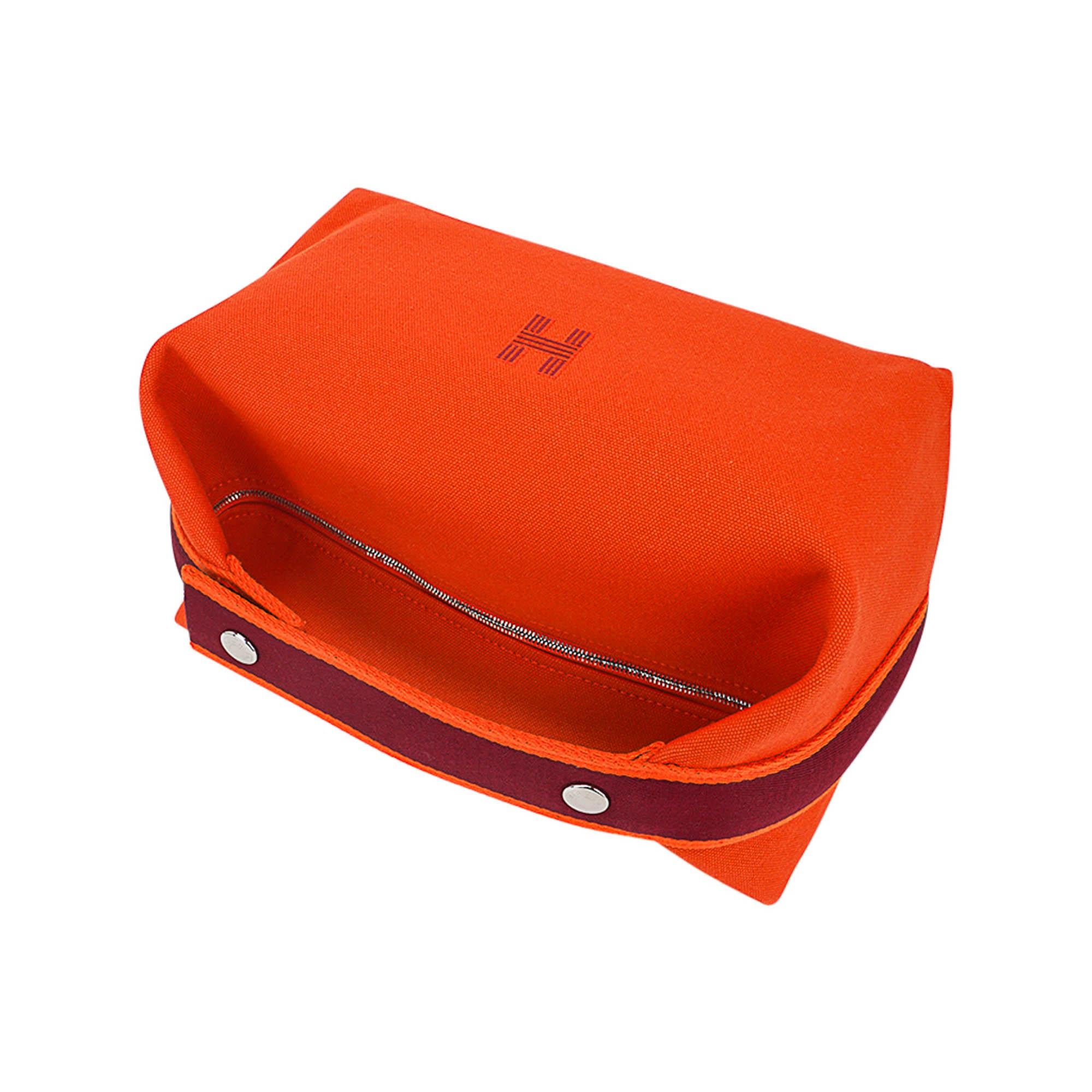 Hermes Bride-A-Brac Orange Koffer Großes Modell (Rot)