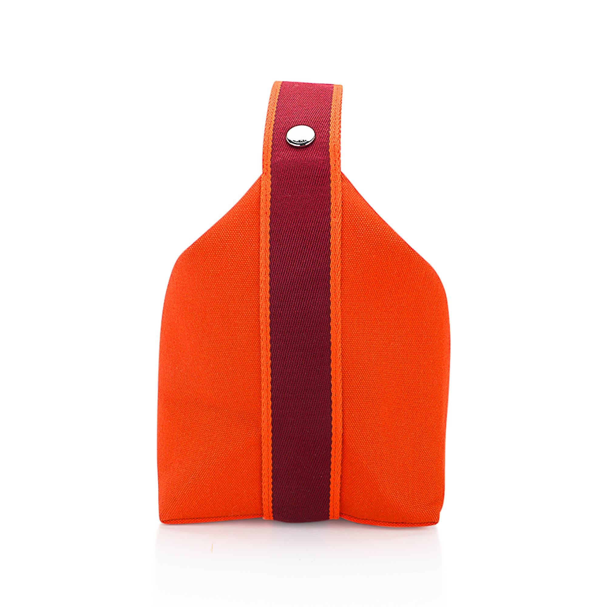 Hermes Bride-A-Brac Orange Koffer Großes Modell für Damen oder Herren