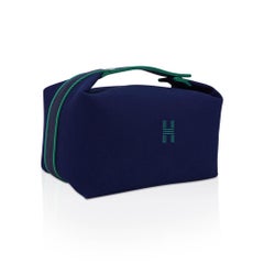 Hermes Bride a Brac Trousse de Toilette Bag Marine Green Large Model