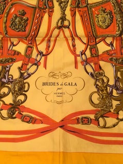 Hermes Brides de Gala 100% Cotton Scarf