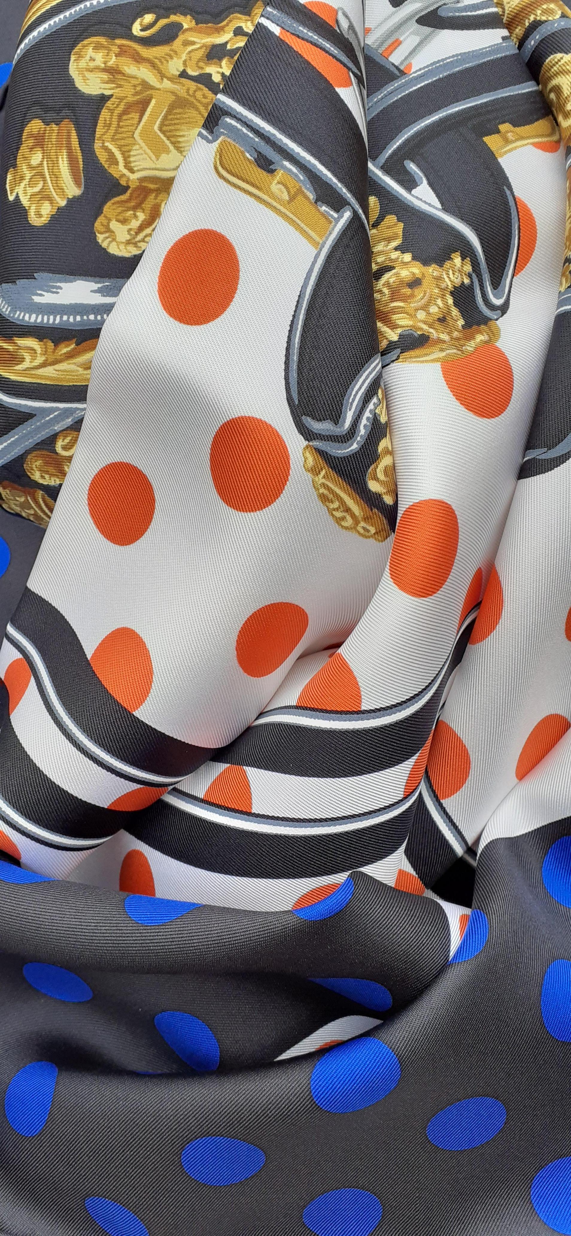 Hermès Brides de Gala A Pois Pour Colette Special Edition RARE 90 cm 6
