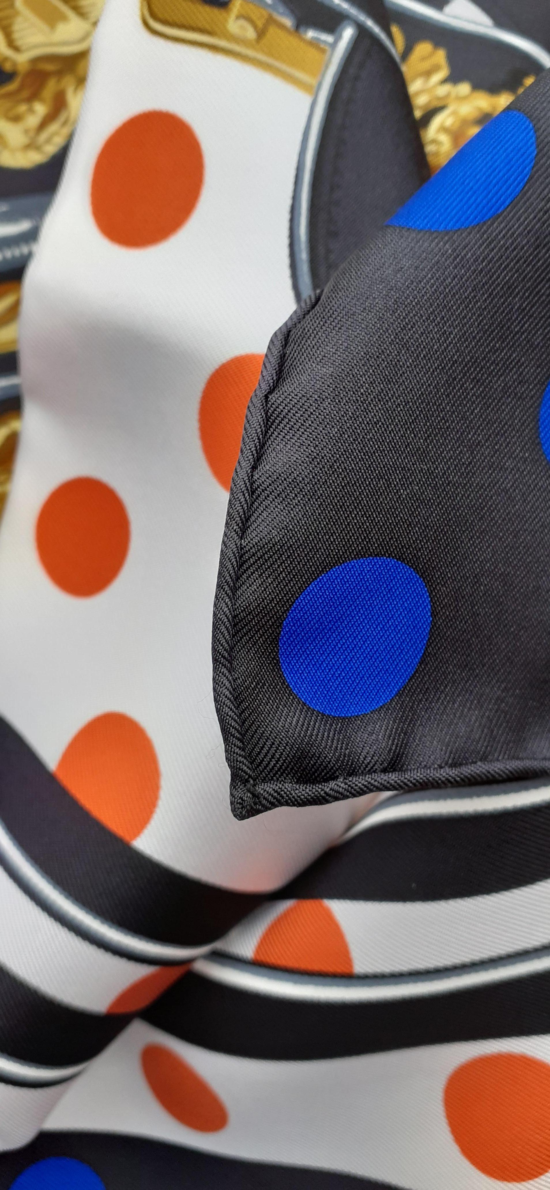 Hermès Brides de Gala A Pois Pour Colette Special Edition RARE 90 cm 7