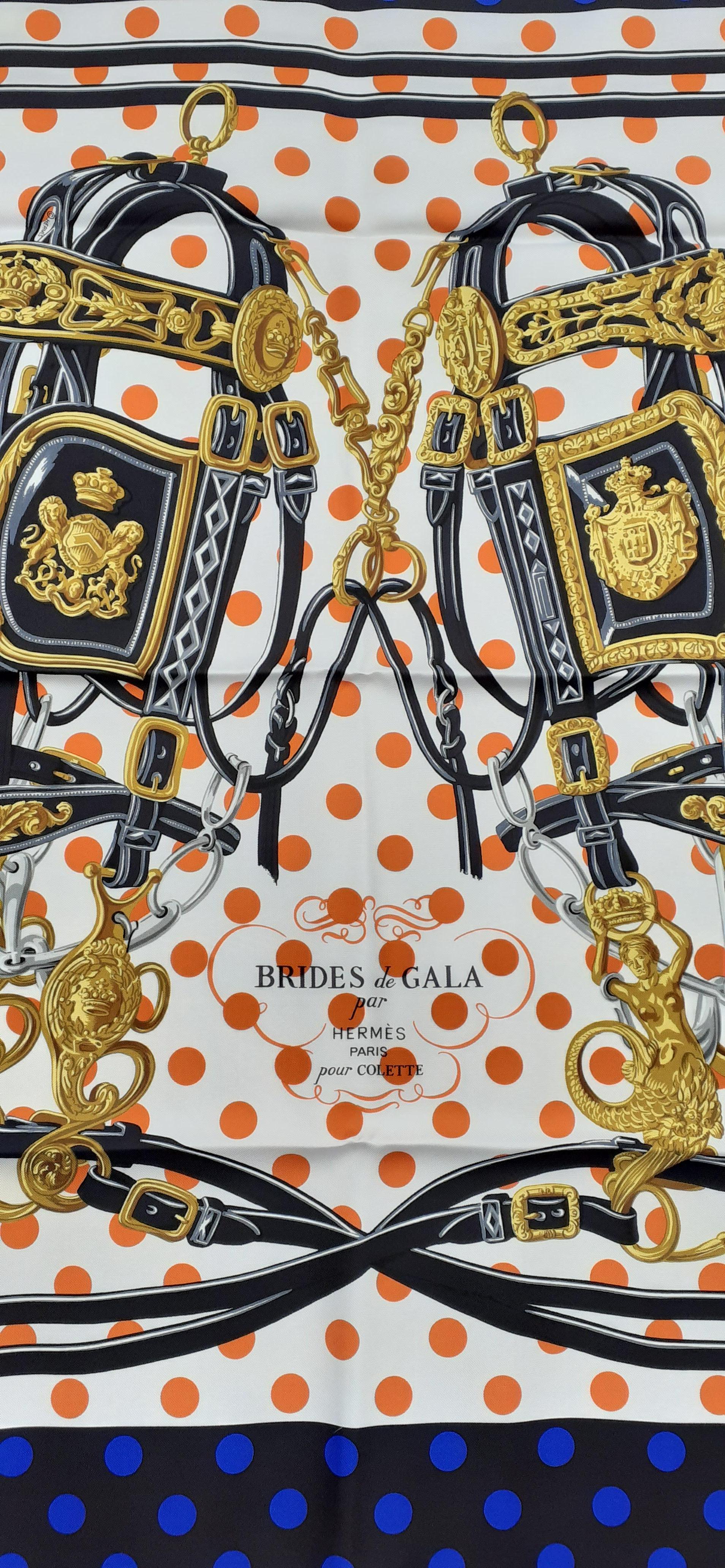 Rare Collectible Authentic Hermès Scarf 

Pattern: 