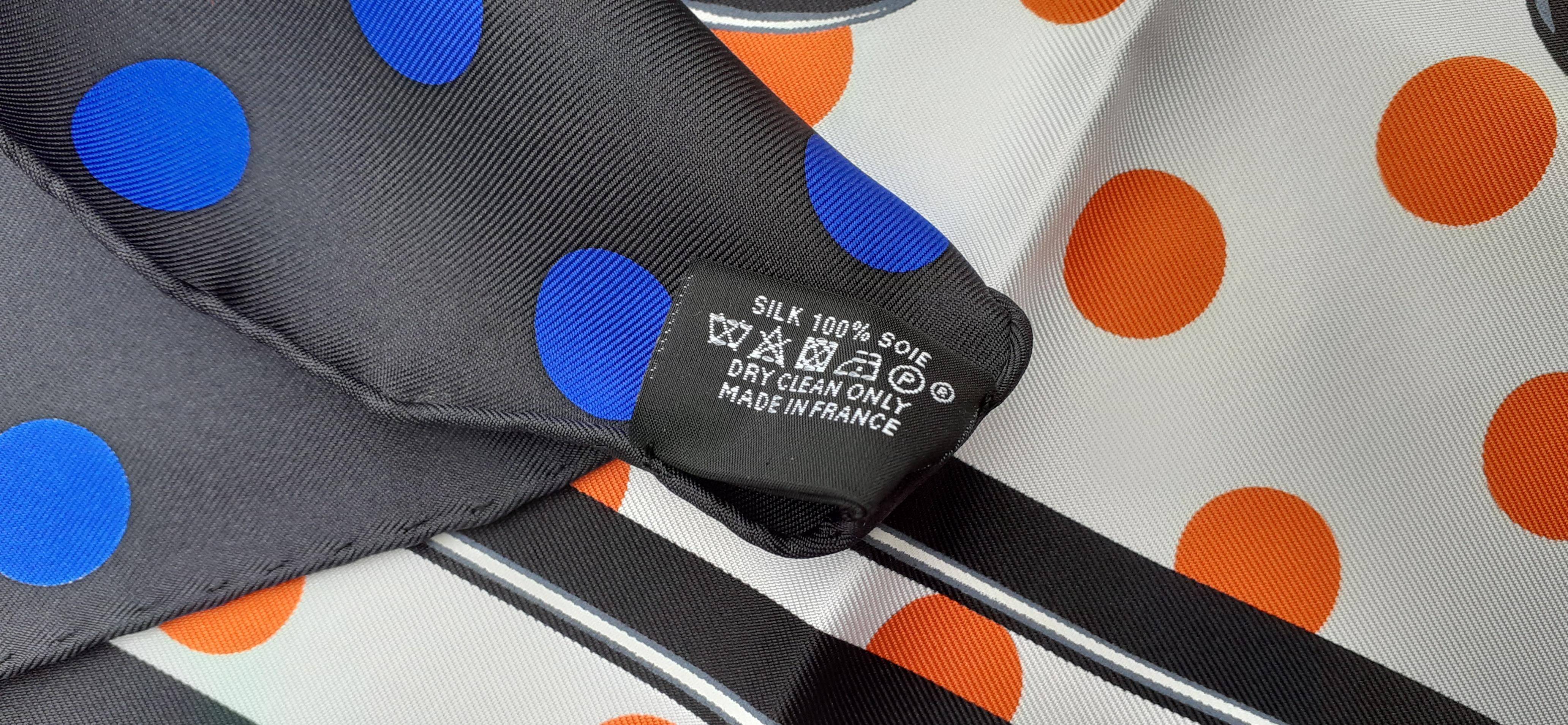 Hermès Brides de Gala A Pois Pour Colette Special Edition RARE 90 cm 4