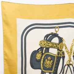Hermes  Brides De Gala by Hugo Grygkar Silk Scarf