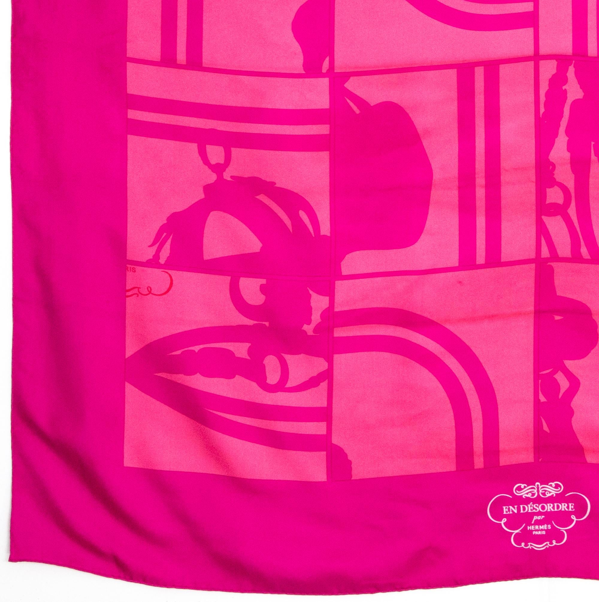 Women's or Men's Hermes Brides de Gala En Desordre by H.Grygkar and C.Diatk Silk Scarf For Sale