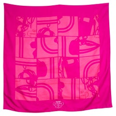 Hermes Brides de Gala En Desordre by H.Grygkar and C.Diatk Silk Scarf