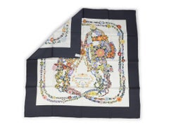 Hermès Brides de Gala en Fleurs scarf NB