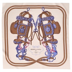 Hermès 'Brides de Gala' Silk Scarf By Hugo Grygkar