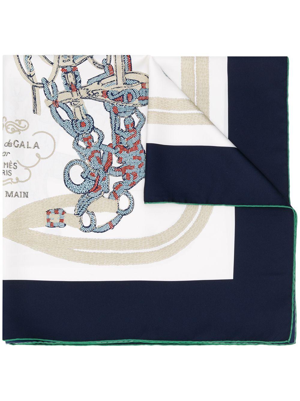 Hermès 'Brides De Gala' Silk Scarf In Excellent Condition In London, GB