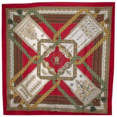 Hermès Brin d'or Large Cashmere Shawl c.1995