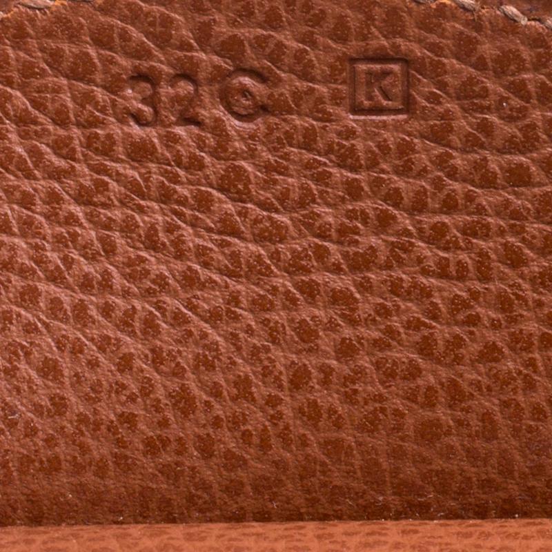 Hermes Brique Evergrain Leather Paris Bombay 50 Duffle Bag 1