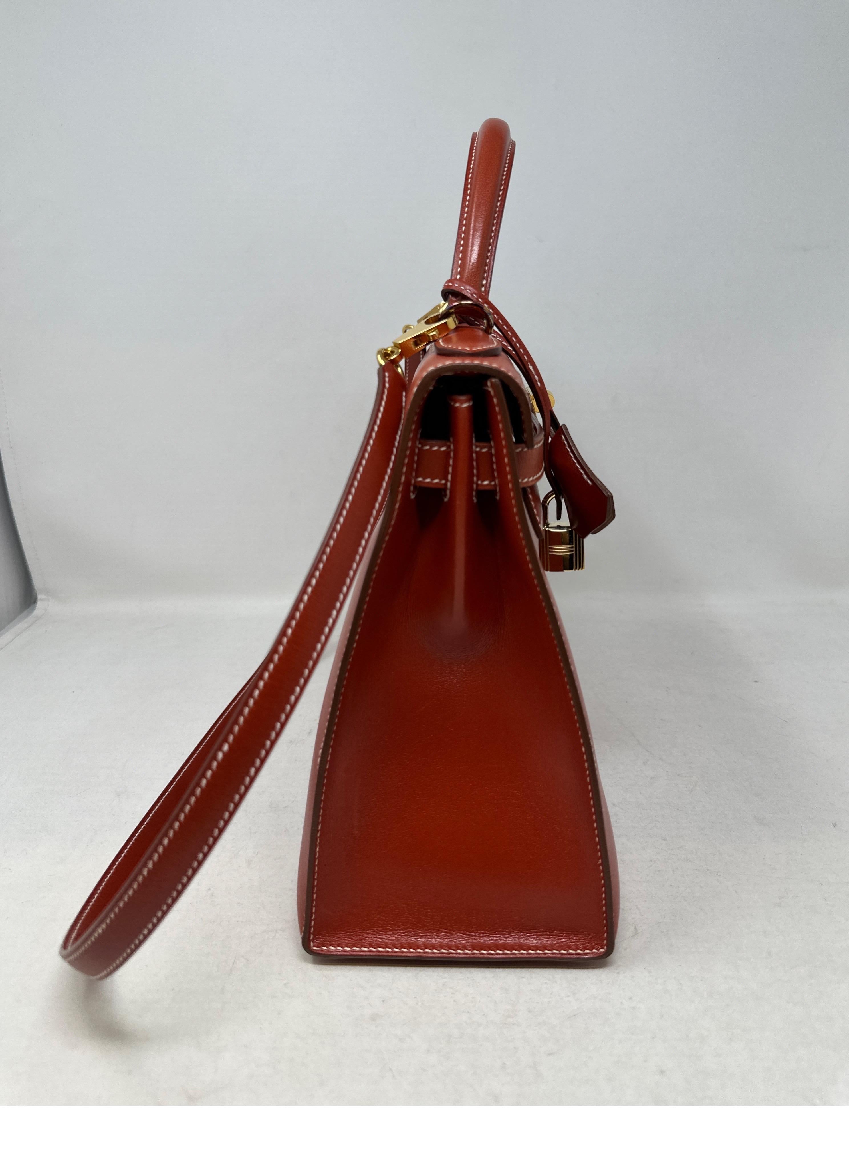 Hermes Brique Kelly Bag 7