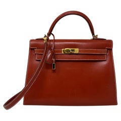 Hermes Brique Kelly Bag 