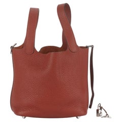 Hermès Brique Picotin 18 Lock Togo