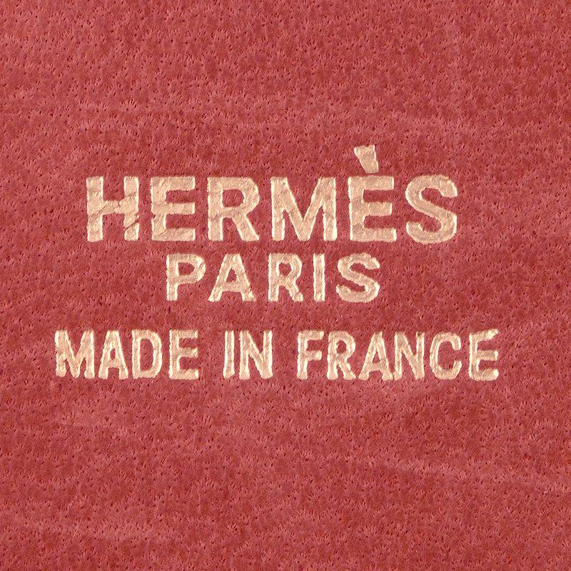 HERMES Brique red Clemence leather BOLIDE 35 Bag In Excellent Condition In Zürich, CH
