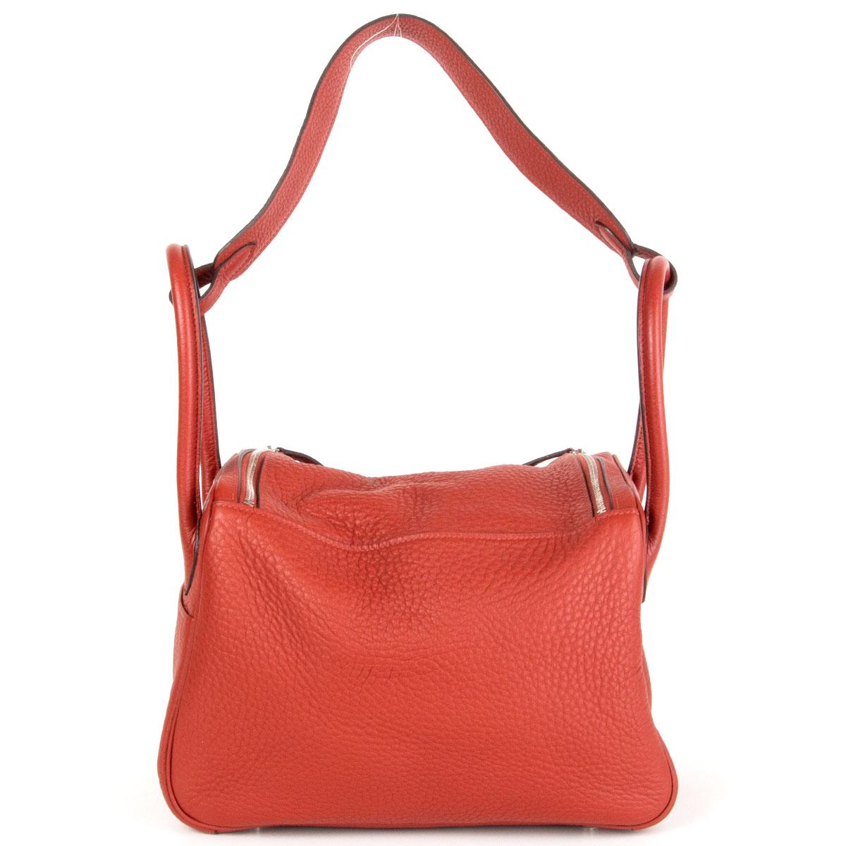 hermes lindy 26 red