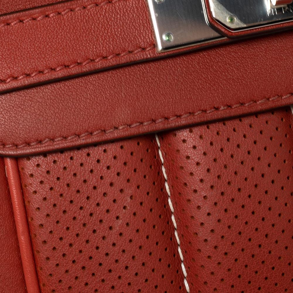 Hermes Brique Swift Leather Berline 21 Bag 2