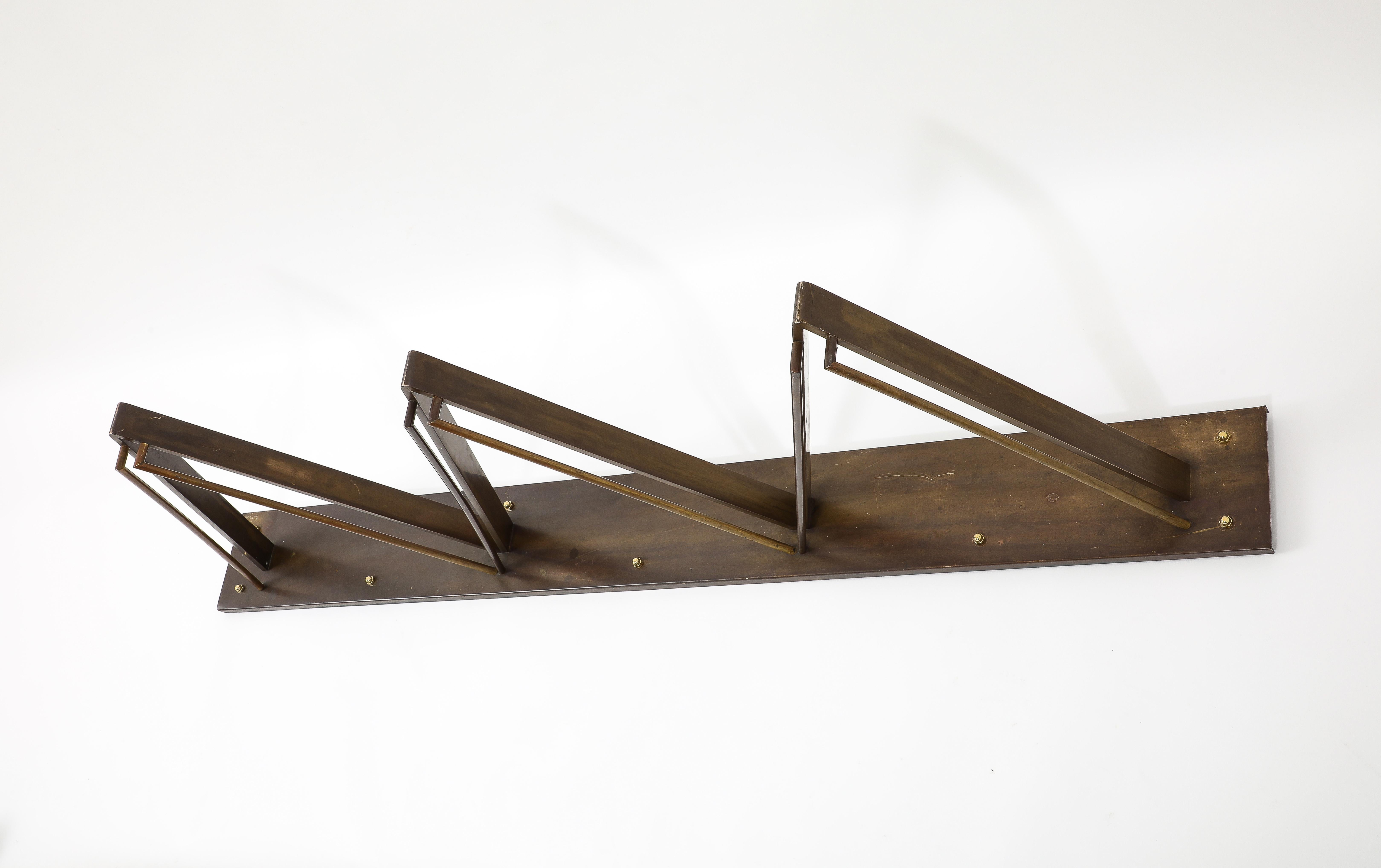 Hermes Bronze Console or Coatrack, France 1940's For Sale 7
