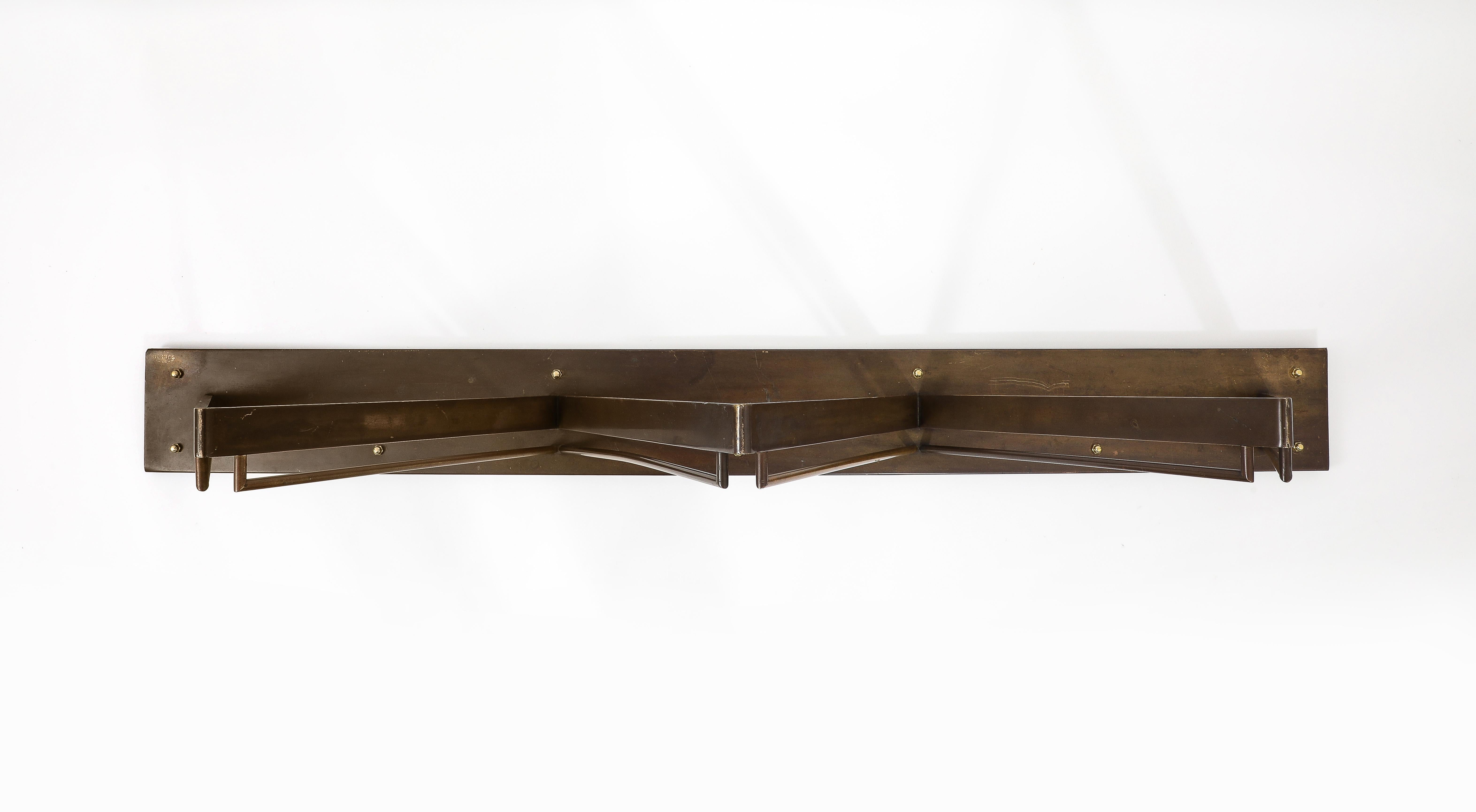 Hermes Bronze Console or Coatrack, France 1940's For Sale 12