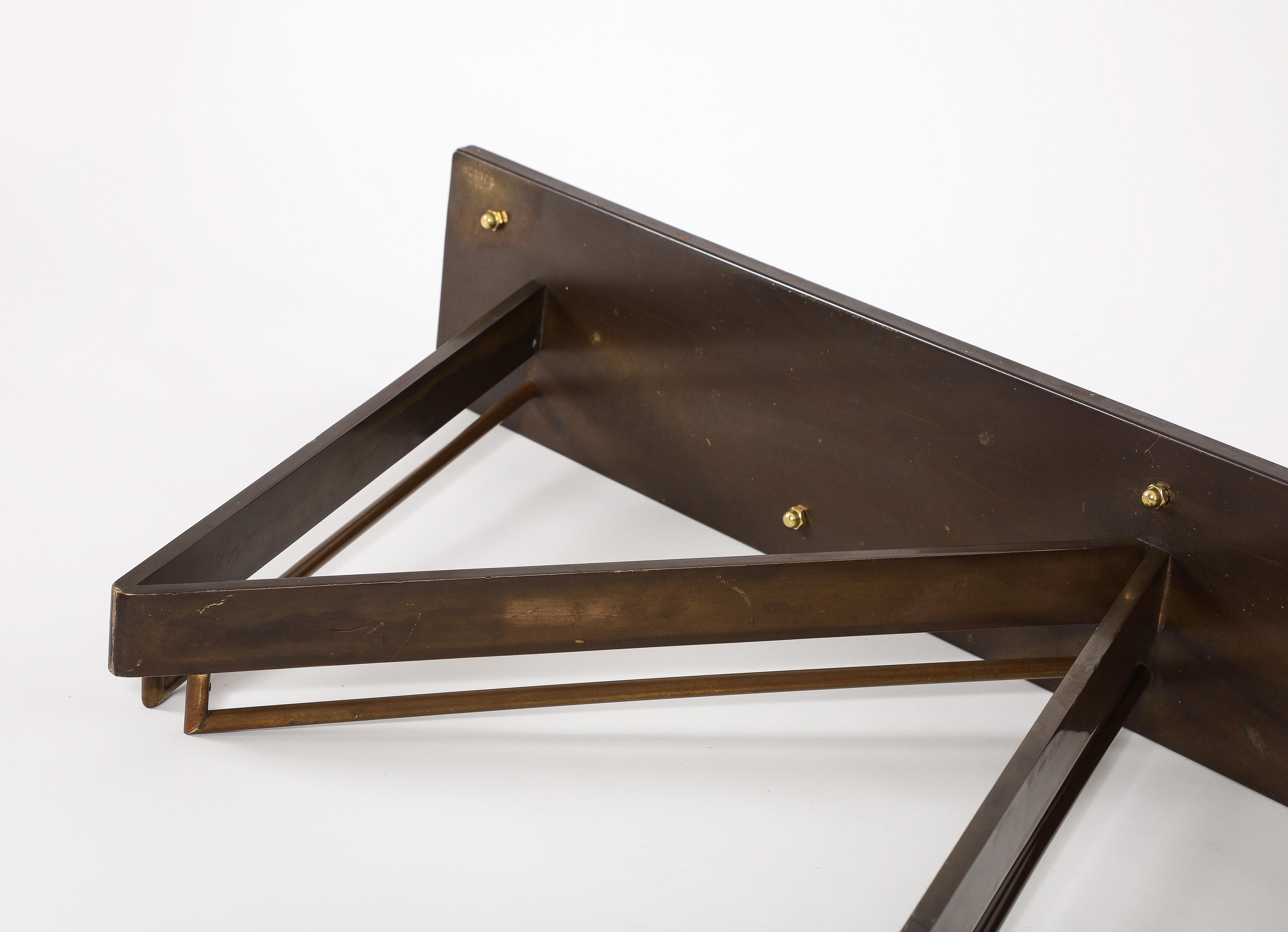 Hermes Bronze Console or Coatrack, France 1940's For Sale 2