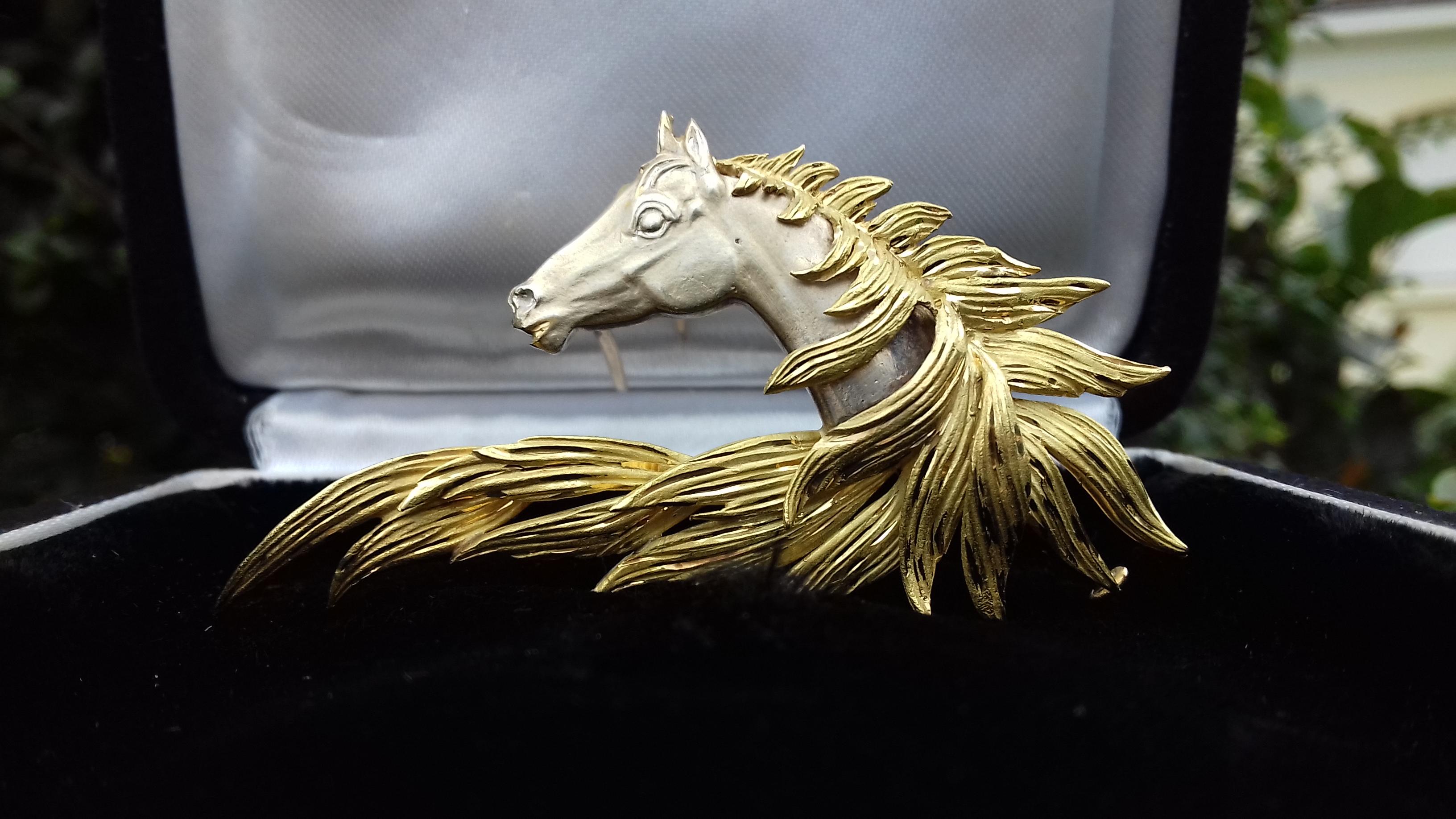rare gold horse