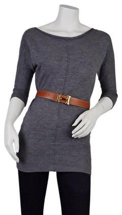 Hermès Brown 32mm Reversible H Lobo Kit 226876 Belt