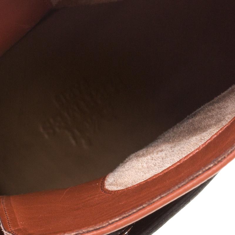 Hermes braunschwarz Leder Cross Strap Spitzen Zehen Knöchel Stiefel Größe 37,5 Hermes braunschwarz Leder Cross Strap Spitzen Zehen Knöchel Stiefel Größe 37,5