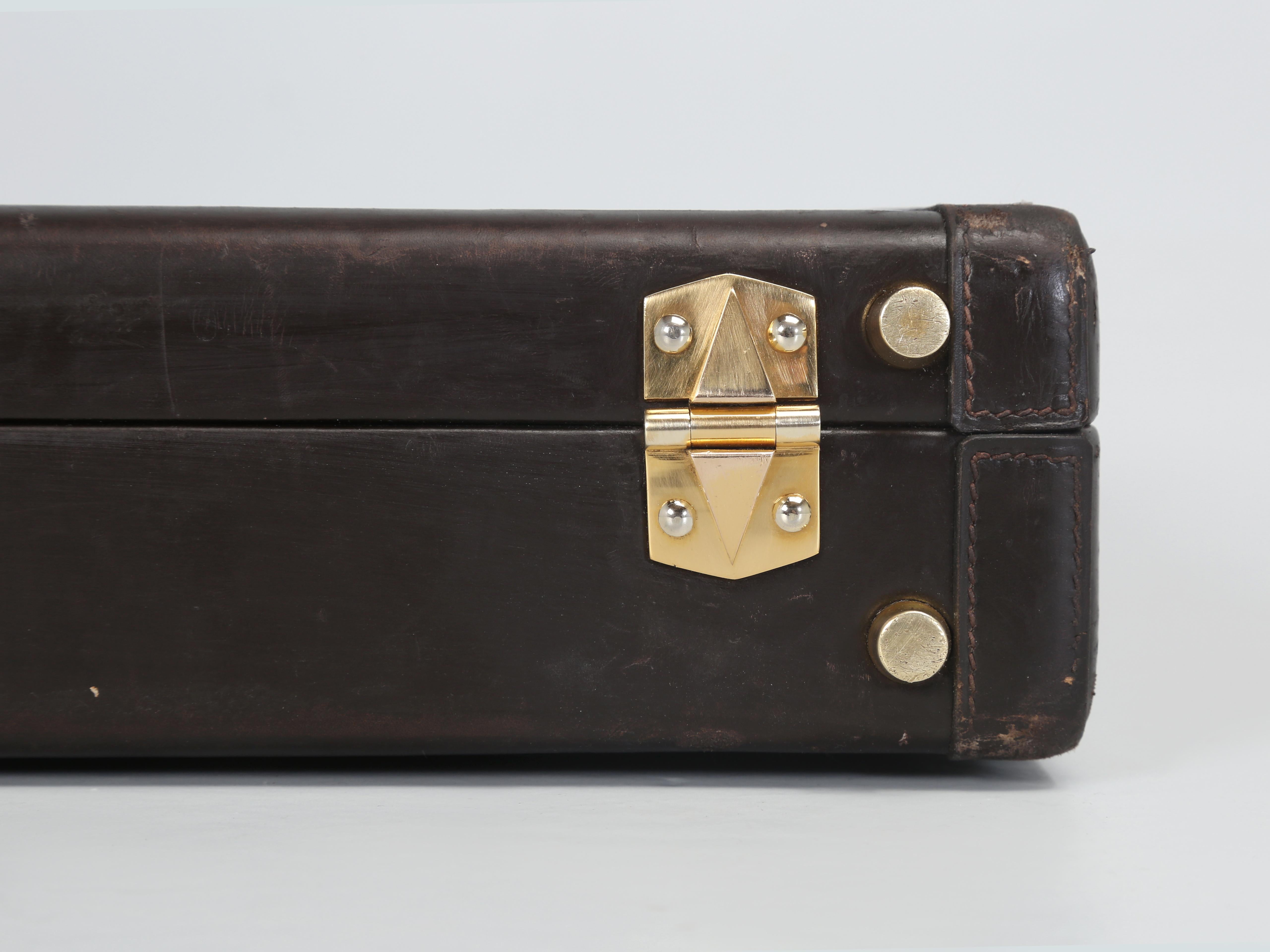 Hermès Brown Calfskin Leather Briefcase or men's Attaché Case 10