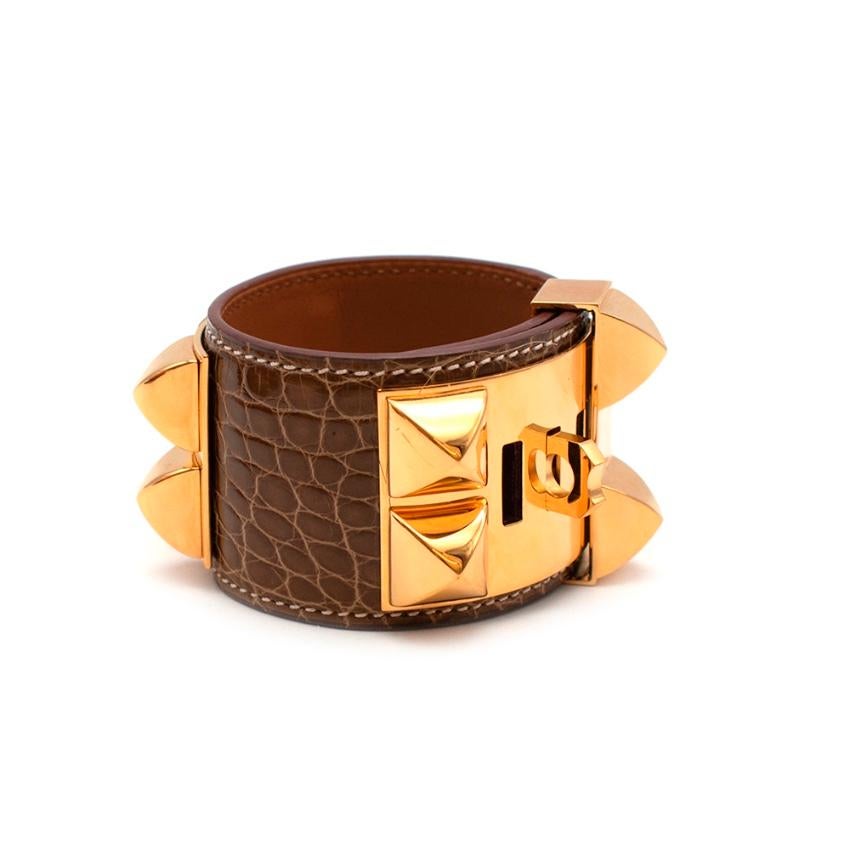 hermes alligator bracelet