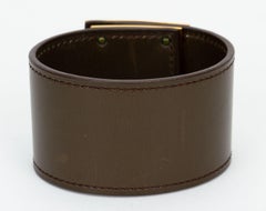 Bracciale Kelly Dog in oro marrone di Hermès
