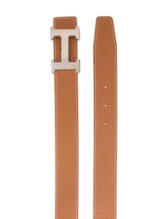 Hermès Brown H Buckle Belt