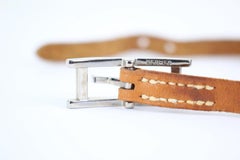 Hermès Brown H Logo Bracelet 217847 Belt
