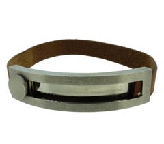 Hermès Brown H Slide 226932 Bracelet