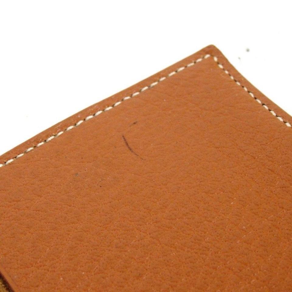 Hermès Brown Leather Notebook Cover 867842 6
