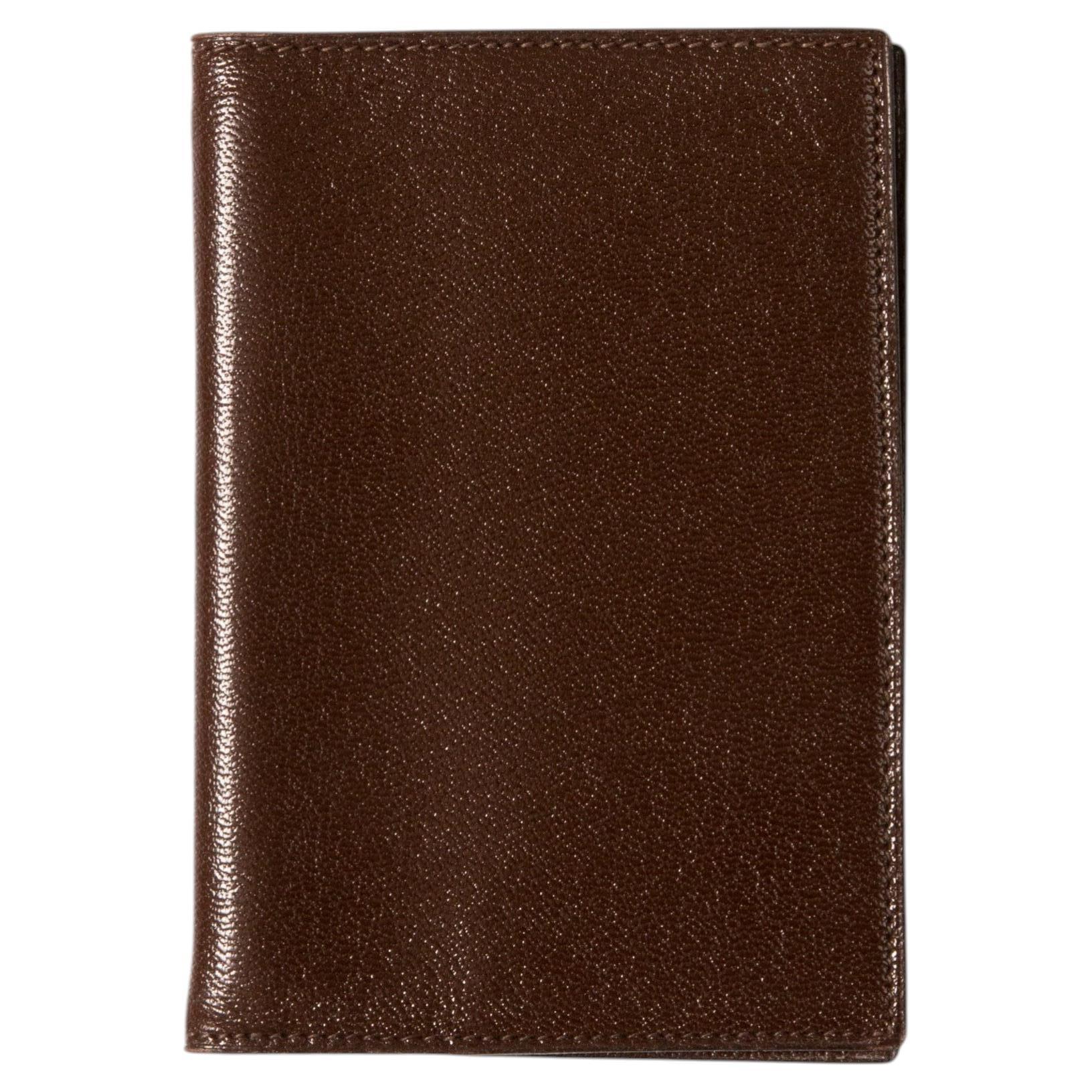Hermes Brown Leather Notebook Cover