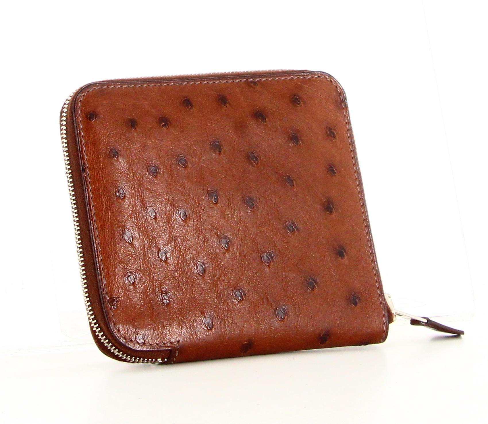Hermès Brown Leather Purse 1
