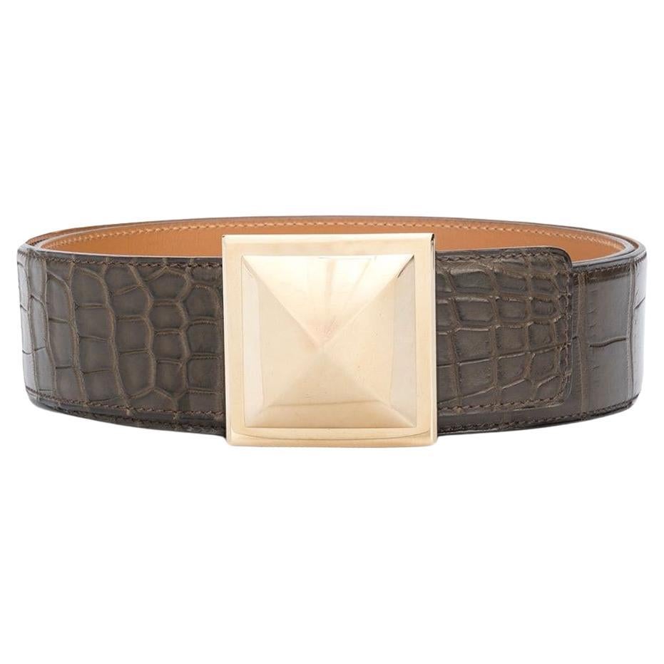 Hermès Brown Medor Belt For Sale