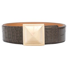 Hermès Brown Medor Belt