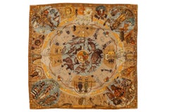 Pañuelo Hermès Marrón Mitologías Oliver