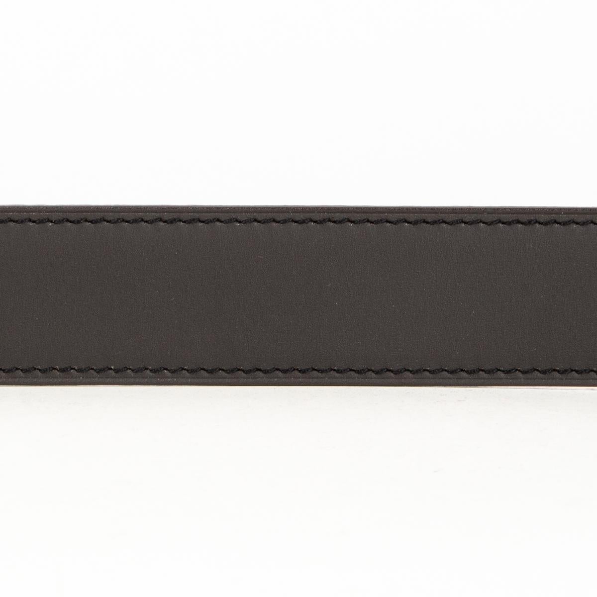 100% auth Hermes 32mm reversible belt strap in Fusain (dark brown) Sombrero and Potiron (orange) Veau Togo leather. Brand new. Comes with box.

Measurements
Tag Size	80
Width	3.2cm (1.2in)
Fits	77cm (30in) to 82cm (32in)

All our listings include